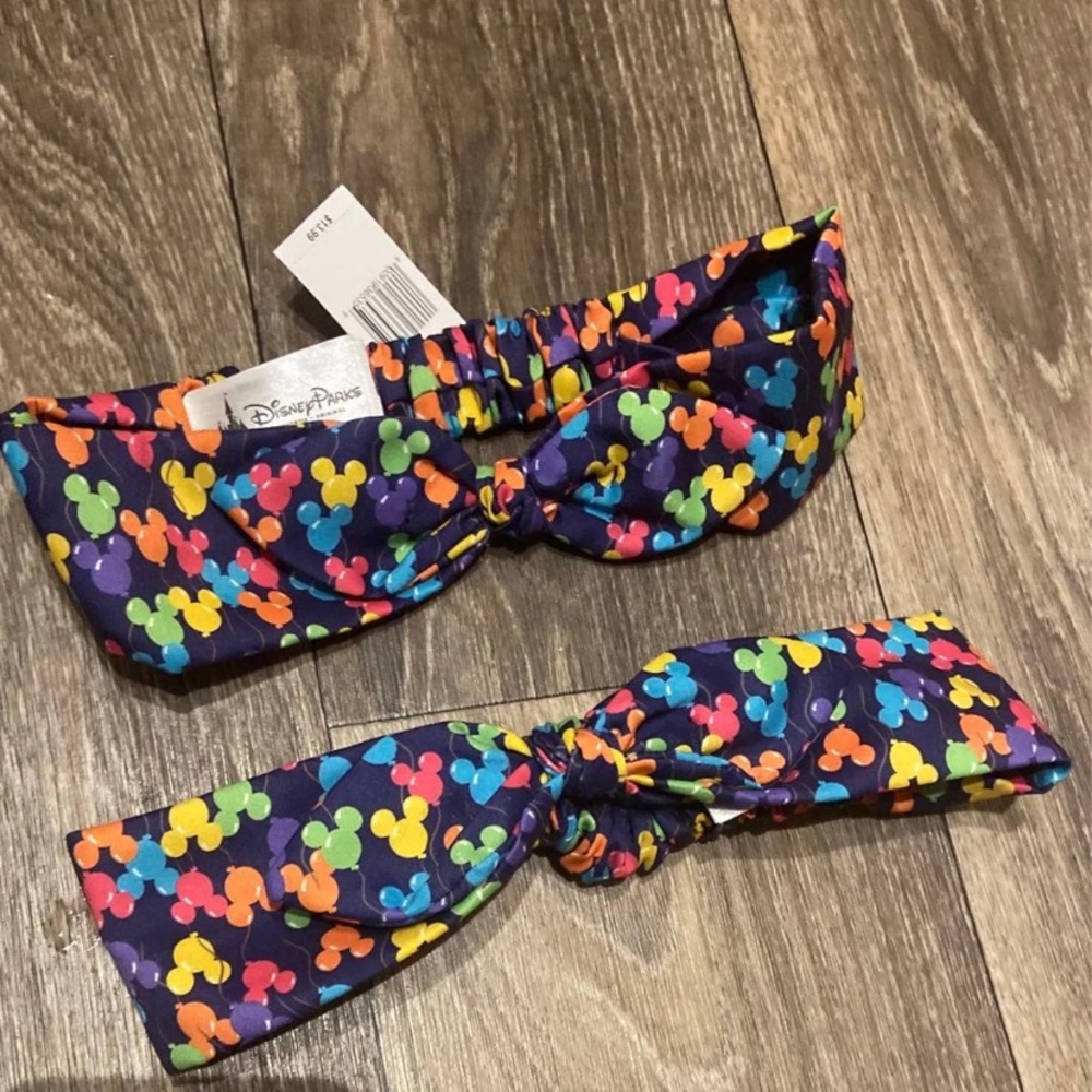 Mickey Balloon Womens Headband set of 2
